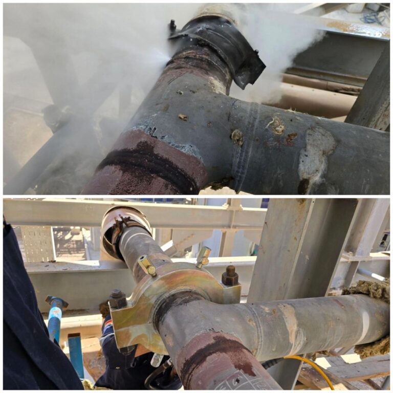 Leak sealing n live repair