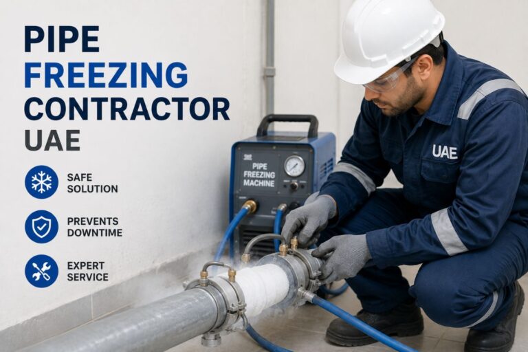 Pipe Freezing Contractor UAE